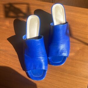 Classic MNZ Mule Sandals // 40 // Cobalt Blue